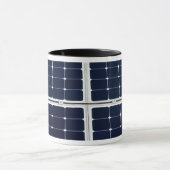 Afbeelding van zonnepanelen grappig mok (Midden)