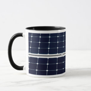 Afbeelding van zonnepanelen grappig mok