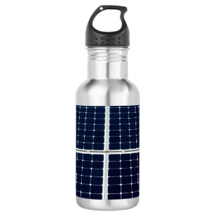 Afbeelding van zonnepanelen grappig waterfles