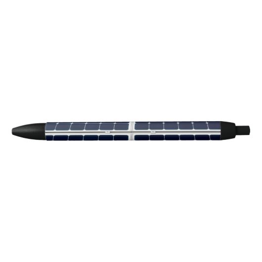 Afbeelding van zonnepanelen grappig zwarte inkt pen (Voorkant)