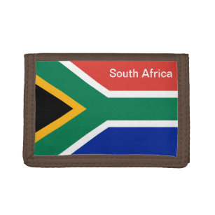Afbeelding van Zuid-Afrika op een Drievoud Portemonnee