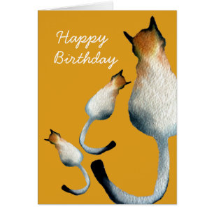 Afbeelding van zwarte en bruine katten