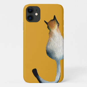 Afbeelding van zwarte en bruine katten Case-Mate iPhone case