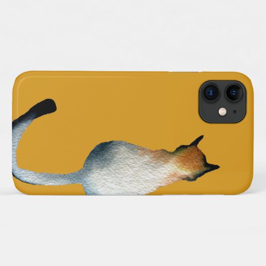 Afbeelding van zwarte en bruine katten Case-Mate iPhone case (Achterkant (horizontaal))