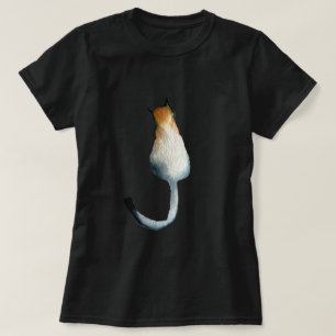 Afbeelding van zwarte en bruine katten t-shirt
