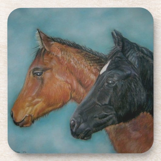 afbeelding van zwarte schuimkastanjebruin  bier onderzetter (Voorkant)