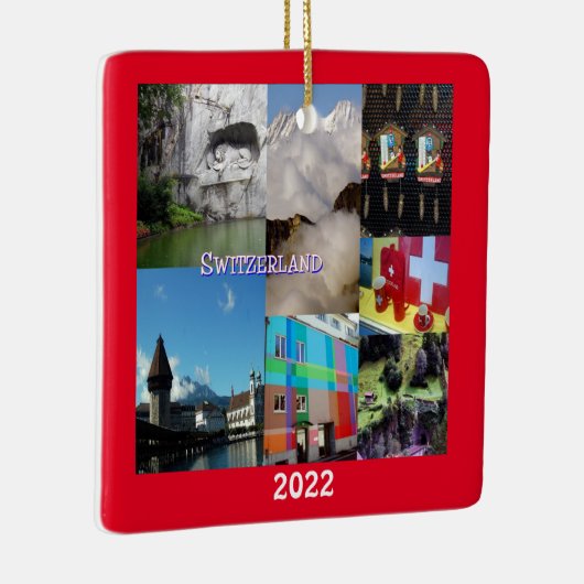 Afbeelding van Zwitserland Keramisch Ornament (Rechts)