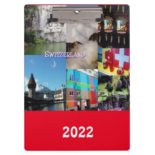 Afbeelding van Zwitserland Klembord (Voorkant)