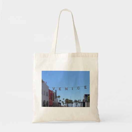Afbeelding Venice Beach Sign op Canvas tas (Voorkant)