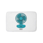 Afbeelding ventilatorcartoon badmat (Voorkant)