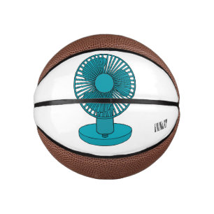 Afbeelding ventilatorcartoon basketbal