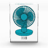 Afbeelding ventilatorcartoon fotoblokken (Voorkant)