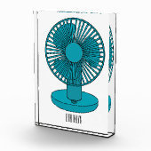 Afbeelding ventilatorcartoon fotoblokken (Rechts)