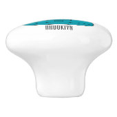 Afbeelding ventilatorcartoon keramische knop (Zijkant)