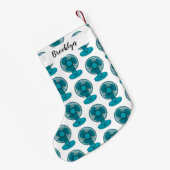 Afbeelding ventilatorcartoon kleine kerstsok (Achterkant (Hangend))