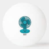 Afbeelding ventilatorcartoon pingpongbal (Achterkant)