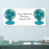 Afbeelding ventilatorcartoon spandoek (Beurs)
