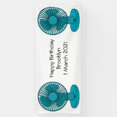 Afbeelding ventilatorcartoon spandoek (Verticaal)