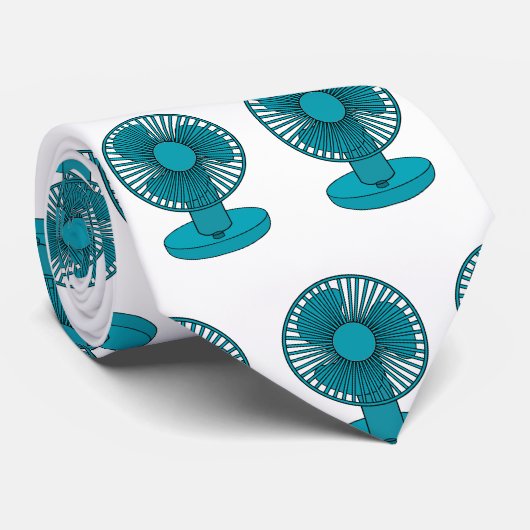 Afbeelding ventilatorcartoon stropdas (Opgerold)