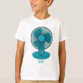 Afbeelding ventilatorcartoon t-shirt (Voorkant)
