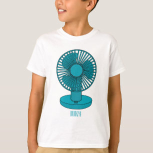 Afbeelding ventilatorcartoon t-shirt