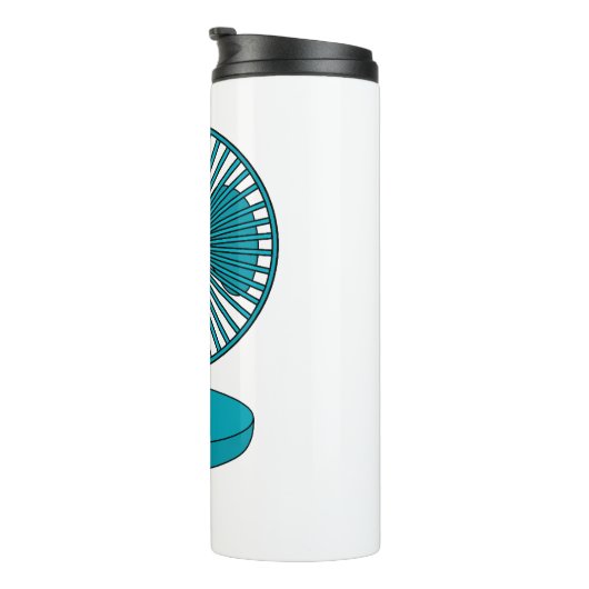 Afbeelding ventilatorcartoon thermosbeker (Geroteerd rechts)