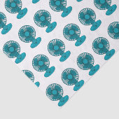 Afbeelding ventilatorcartoon tissuepapier (Detail)
