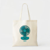 Afbeelding ventilatorcartoon tote bag (Voorkant)