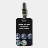 Afbeelding vergelijking van iconische Uitzichten v Bagagelabel (Voorkant verticaal)