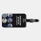 Afbeelding vergelijking van iconische Uitzichten v Bagagelabel (Achterkant horizontaal)