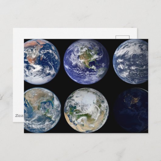 Afbeelding vergelijking van iconische Uitzichten v Briefkaart (Voorkant / Achterkant)