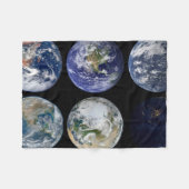 Afbeelding vergelijking van iconische Uitzichten v Fleece Deken (Voorkant (Horizontaal))