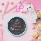 Afbeelding Verjaardag Borden van SkateParty Papieren Bordje (Feest)