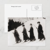  afbeelding, vier Japanse dames Briefkaart (Voorkant / Achterkant)