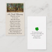 Afbeelding viering van de Kaart van de levensdenkw Visitekaartje (Voorkant / Achterkant)