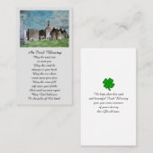 Afbeelding viering van de Kaart van de levensdenkw Visitekaartje (Voorkant / Achterkant)