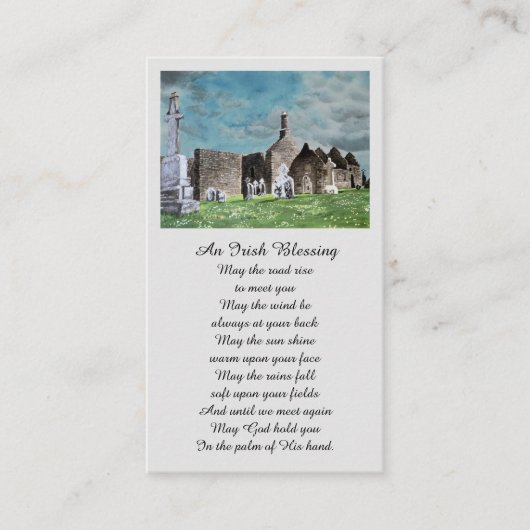 Afbeelding viering van de Kaart van de levensdenkw Visitekaartje (Voorkant)