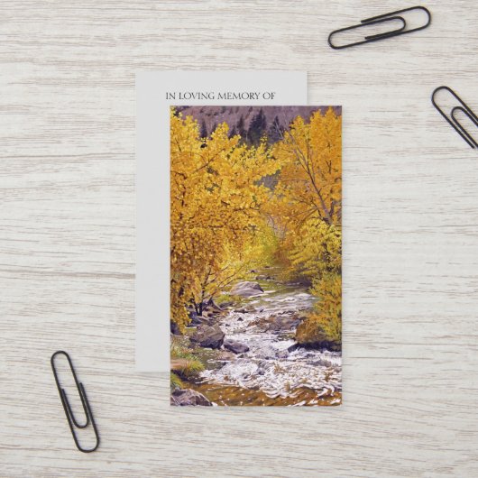 Afbeelding viering van de Kaart van de levensdenkw Visitekaartje (Voorkant / Achterkant in situ)