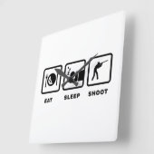 Afbeelding Vierkante Klok (Hoek)