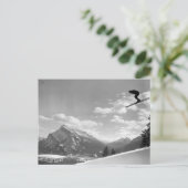  afbeelding, vliegend door de lucht briefkaart (Staand voorkant)