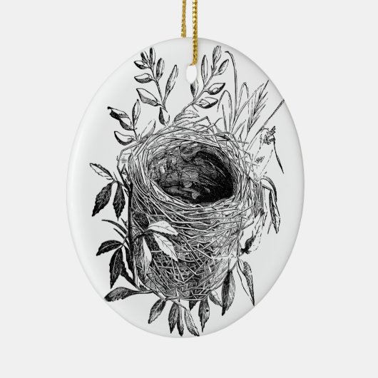  afbeelding vogelnesttest keramisch ornament (Rechts)