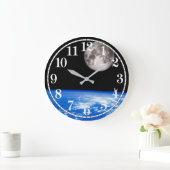 Afbeelding voor aardeontwerp voor acrylwandklok grote klok (Huis)