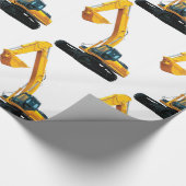 Afbeelding voor Crawler Excavator voor glanzend-wr Cadeaupapier (Hoek)