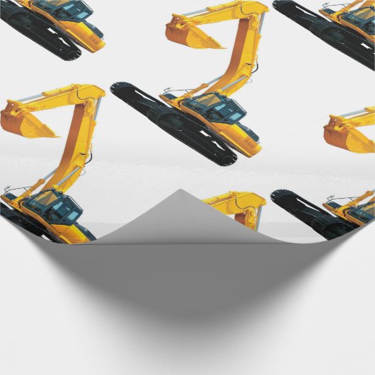 Afbeelding voor Crawler Excavator voor glanzend-wr Cadeaupapier (Hoek)