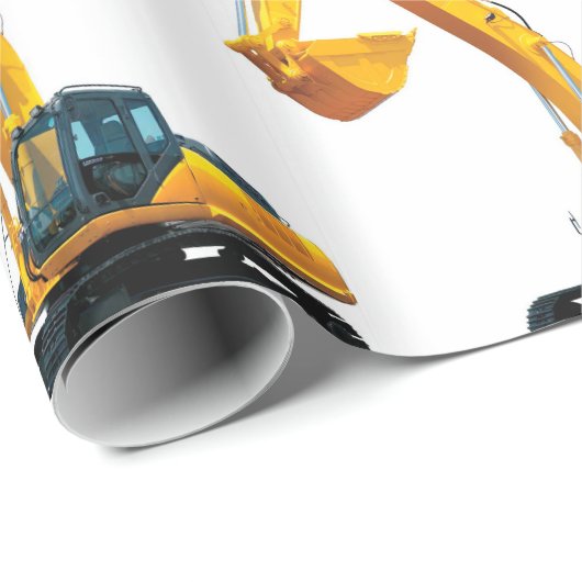 Afbeelding voor Crawler Excavator voor glanzend-wr Cadeaupapier (Rol Hoek)