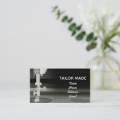 Afbeelding voor de sluiting van naaimachines visitekaartje (Staand voorkant)