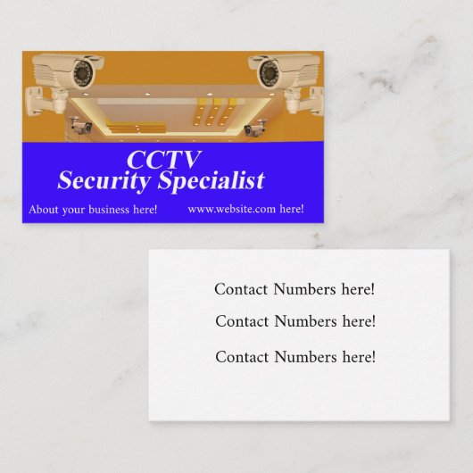 Afbeelding voor de veiligheid van Visitekaartje (Voorkant / Achterkant)