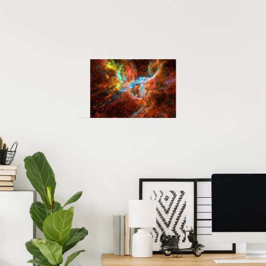 Afbeelding voor de vorming van de Tarantula Nebula Poster (Thuiskantoor)