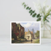 Afbeelding voor een Redbrick-kerk in een Nederland Briefkaart (Staand voorkant)