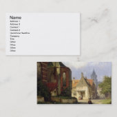 Afbeelding voor een Redbrick-kerk in een Nederland Visitekaartje (Voorkant / Achterkant)